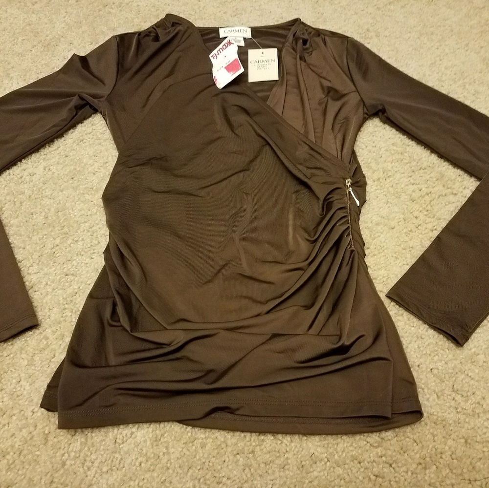 Carmen Marc Valvo Top